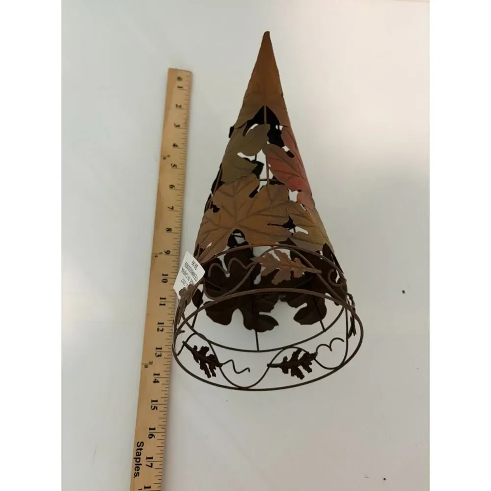 Brown Metal cornucopia